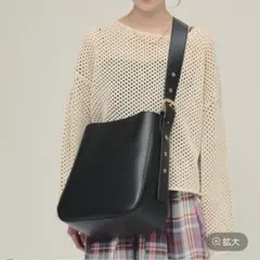 jeanasis el ビッグ　ショルダー　バッグ　ジーナシス