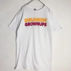 3299 DRUNKIN' GROWNUPS ダンキンドーナツ　企業　Tシャツ