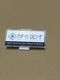 バファローズ高校 ネームバッジ アンダーソン・エスピノーザ