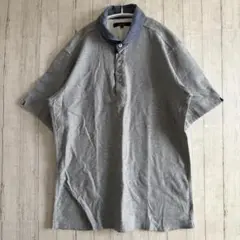 【UNITED ARROWS】半袖カットソー　ポロシャツ　Lサイズ　綿100％