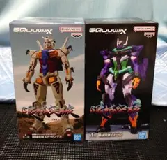 (未開封)フィギュア２点 限械突破 GQuuuuuu 白いガンダム GFreD