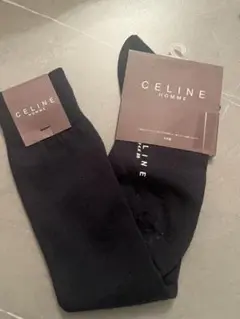 セリーヌ　homme メンズ　ハイソックス　25-27cm