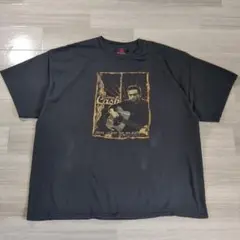 ジョニーキャッシュ バンドT 黒 2XL 半袖