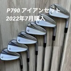 テーラーメイド P790 アイアンセット(#5-PW) 2021年モデル