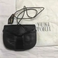 訳あり未使用 YUKI TORII 2WAY 羊革 ショルダーバッグ