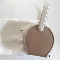 【極美品】希少　VASIC MARKET MINI カゴバッグ ベージュ 完璧なかごバッグの話をする／VASIC（ヴァジック）「MARKET MINI