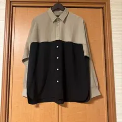 RAGEBLUE カラーブロックシャツ Mサイズ