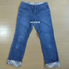 アーノルドパーマー チェック デニムパンツ