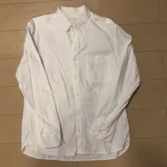 無印良品　オックスフォードシャツ　ホワイト　XL