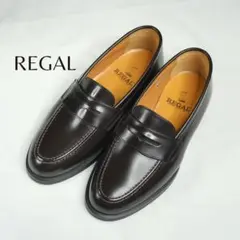 ✨新品・未使用品✨REGAL コイン ローファー 23.5 ダークブラウン