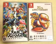 Switch スマッシュブラザーズspecial パワフルプロ野球30th