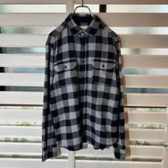 Goodfellow & Co. ネルシャツ Mサイズ ブラックホワイトチェック
