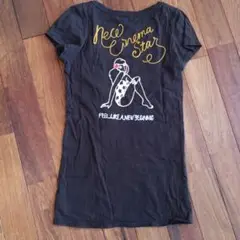 AZUL by moussy ビンテージ風Tシャツ