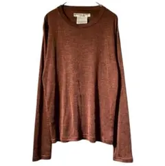 KATHARINE HAMNETT LONDON　カットソー　エンジ　サイズM