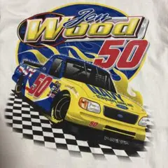 vintage ford NASCAR レーシング tシャツ L NAVY