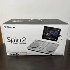 ♦️ラスト1点♦️y063028 Vestax SPIN2 WHITE DJコントロ Vestax iPhone／iPadでもっと音楽を楽しく！「Spin2 WHT」と