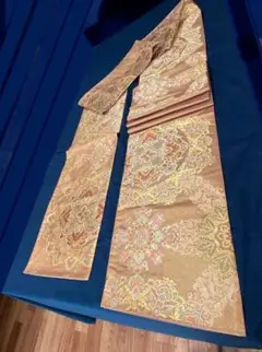 TKO-52京西帯・中古・経年によるシミあり・木箱付き