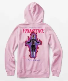 Primitive x Dragon Bal Goku Black パーカー