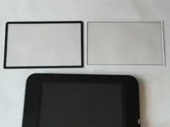 3DSLL 上画面 プロテクター パネル シールド 液晶 修理用 パーツ