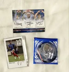横浜F・マリノス アンデルソンロペス選手 缶バッジ＆カードセット
