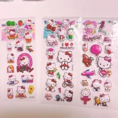 ハローキティ シール 立体シール　3枚セット