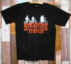 M★新品 自転車【STRANGER THINGS 未知の世界】Tシャツ