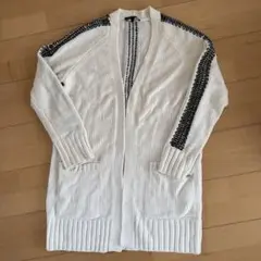 Armani Exchange ホワイトカーディガン S