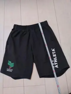 ATHLETA ハーフパンツ 黒 カフェドブラジル