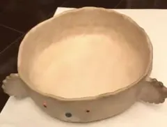 動物耳付き手作りボウル　増田光