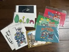 【新品】ポストカード７枚セット(resort３枚＋ピクサー展４枚＋おまけ)