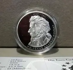 【レア】純銀 モーツァルトの記念銀貨 1oz 2025年最新】モーツァルト 銀貨の人気アイテム - メルカリ