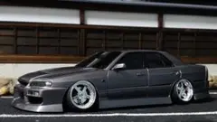 一番星 スカイライン ER34 4dr ミラーマフラー 電飾付き imgrc0085677647.jpg