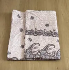 ◆ペイズリー柄掛け布団カバー ピンク系 シングル◆