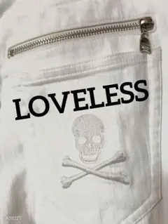 LOVELESS 　デニム　スカル