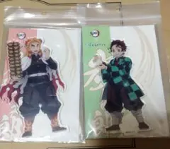 鬼滅の刃　むらせライスコラボ　アクスタまとめ売り　煉獄杏寿郎＆竈門炭治郎
