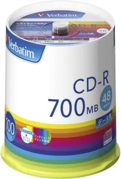 バーベイタムジャパン 1回記録用 CD-R 700MB 100枚