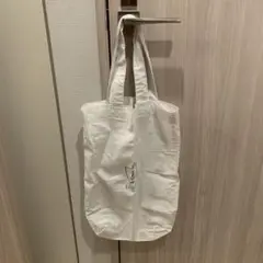 LOI SIR オフホワイト トート　エコバッグ　キャンバス　コットン