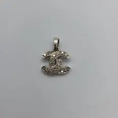 CHANEL ココマーク ネックレストップ K18, ダイヤ付き
