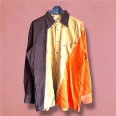 HARDY AMIES SPORT 長袖シャツ アウター LL ボタンダウン