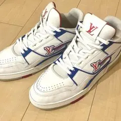 美品 ルイヴィトン LVトレーナー トリコロール