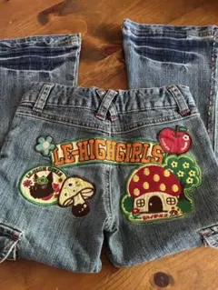 リハイガールズデニムパンツ☆平成レトロ☆