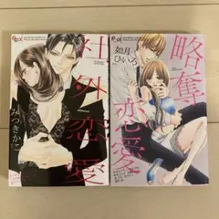 「社外恋愛」「略奪恋愛 」2巻セット