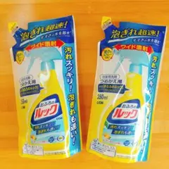 2点 おふろのルック 浴室用洗剤 つめかえ用