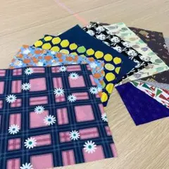 A6★約25cm×約25cm/10枚/パッチワーク/国産プリント生地