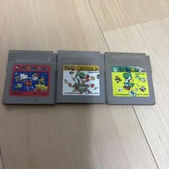 ヨッシーのクッキーなどゲームボーイ 3作