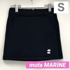 ムータマリン(muta)ボンディングスカート ネイビー Sサイズ