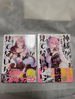神様が見てないから　1、2巻　ゲーマーズブックレット　初版
