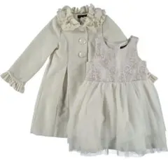 cynthia rowley ホワイト コートu0026ドレス 98cm