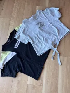 肩あきTシャツ(JENNI love 160)　Tシャツ（150）２枚セット