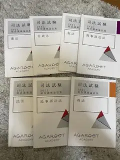 アガルート 2021 総合講義論証集 7科目セット